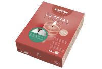 BOLSIUS Teelichte "Crystal Lights" 24er Pack - 6 Stück