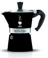 Bialetti Espressokanne Moka Express 1 Tassen Schwarz
