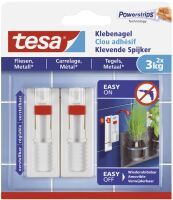 Tesa 77764 - Indoor - Universal hook - White - 3 kg - 2 pc(s)