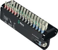 Wera Bit-Check 30 Stainless 1 - 30 pc(s) - Pozidriv,Torx - Plastic - Box