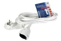 REV RITTER REV Verlg.3m ws Flachstecker