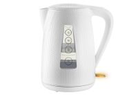 UNOLD 18550 - 1.7 L - 2200 W - White - Water level indicator - Cordless - Filtering