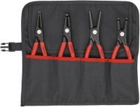 Knipex SIRIZANGEN-SET 4-TEILIG (ROLLTASCHE, VOLL)