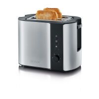 Severin AT 2589 Automatik Toaster, 800 W, Röstelektronik, inox