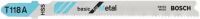 Bosch Powertools Bosc Stichsägeblätter T118 A      5Stk.  2608631013 (2608631013)