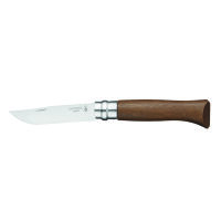 Opinel Taschenmesser No. 08 Holzgriff Walnuss Freizeitmesser