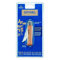 Opinel Taschenmesser No. 07 Edelstahlklinge mit Holzgriff