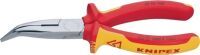 KNIPEX 26 26 200 T - Needle-nose pliers - 2.5 mm - 7.3 cm - Chromium-vanadium steel - Red/Orange - 20 cm