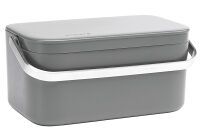Brabantia Bio Eimer dunkelgrau Abfallbehälter für Lebensmittel
