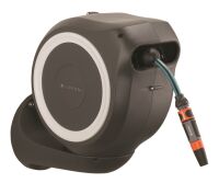 Gardena Wand-Schlauchbox RollUp S (weiß) 15 m Gartenschläuche und Gartenschlauchwagen