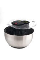 EMSA 356792 - Personal - Stainless steel - Round - Black,Stainless steel - Transparent - 278 mm