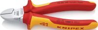 Knipex VERCHROMT VDE 2-K 125 MM (SEITENSCHNEIDER)