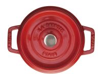 Zwilling La Cocotte 20cm rund rot Gusseisen