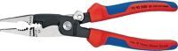 KNIPEX 13 92 200 - Needle-nose pliers - Steel - Plastic - Blue/Red - 20 cm - 280 g