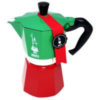 Bialetti Moka Express 6TZ Italia Tricolore Tee- & Kaffeezubereitung