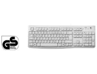 Logitech K 120 Keyboard OEM USB white Tastaturen PC -kabelgebunden-