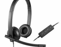 Logitech USB Headset H570e Stereo - Wired - Office/Call center - 31.5 - 20000 Hz - 111 g - Headset - Black