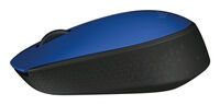 Logitech M171 Wireless Mouse - Ambidextrous - Optical - RF Wireless - 1000 DPI - Blue
