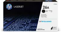 HP 26A Black Original LaserJet Toner Cartridge - 3100 pages - Black - 1 pc(s)