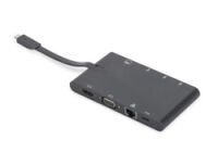 DIGITUS Dockingstation USB3.0/C  9xBu Universal Travel sw (DA-70865)