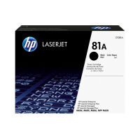 HP 81A Black Original LaserJet Toner Cartridge - 10500 pages - Black - 1 pc(s)