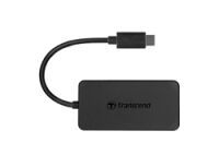 Transcend HUB2C - USB 3.2 Gen 1 (3.1 Gen 1) Type-C - Black - CE/FCC/BSMI/KC/RCM/EAC - USB - 5 V - 0.9 A