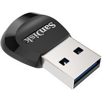 SanDisk MobileMate - MicroSD (TransFlash) - MicroSDHC - MicroSDXC - Black - 170 Mbit/s - USB 3.2 Gen 1 (3.1 Gen 1)