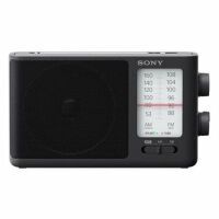 Sony ICF506 - Portable - AM,FM - Black - Rotary - 110 h - AA
