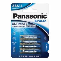 1x4 Panasonic Evolta LR 03 Micro AAA Batterien