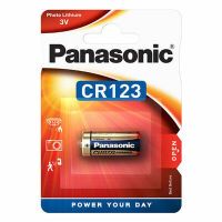1 Panasonic Photo CR 123 A Lithium Batterien
