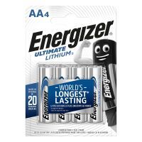 1x4 ENERGIZER Ultimate Lithium Mignon AA LR 6 1,5V Batterien