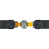 Brennenstuhl BN-1951140100 - 1.8 m - 4 AC outlet(s) - Black - Plastic - Black