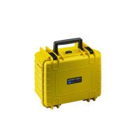 B&W Outdoor Case Type 2000 gelb    mit Schaumstoff Inlay Koffer - Foto & Video
