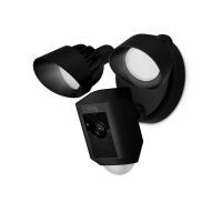 Ring Flutlicht Sicherheitskamera Plus mit Kabel schwarz Überwachung - Hausautomation