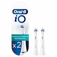 Oral-B iO Spezialisierte Reinigung Aufsteckbürsten für elektrische Zahnbürste, 2 Stück