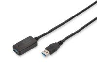 DIGITUS USB 3.0 Aktives Verlängerungskabel Kabel und Adapter -Computer-