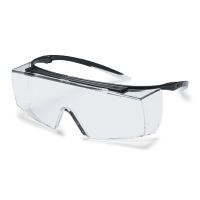 uvex Bügelbrille super f OTG schwarz/transparent Schutzbrillen & Augenschutz