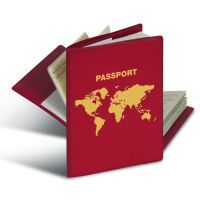 HERMA RFID protectors for passport - Red - Image - 1 pockets - 135 mm - 99 mm