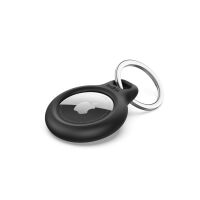 Belkin Schlüsselanhänger für Apple AirTag,schwarz F8W973btBLK Sonstiges Mobilfunkzubehör