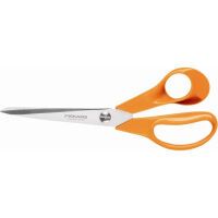 Fiskars Sarto - Adult - Straight cut - Single - Orange,Stainless steel - Right-handed - Art & craft scissors
