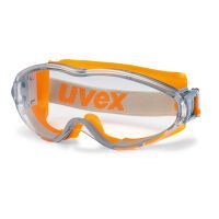 uvex Vollsichtbrille ultrasonic grau/orange Schutzbrillen & Augenschutz