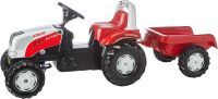 Rolly Toys Kinder Traktor Steyr Rollykid + Anhänger