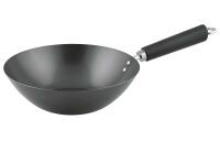 Ken Hom Excellence - Round - Wok/Stir-Fry pan - Black - Carbon steel - 1.5 mm - Ceramic - Gas - Halogen - Induction