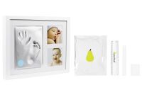 PEARHEAD Babyabdruck Fotorahmen 'Baby' für 2 Fotos und Hand- und Fußabdruck