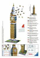 Ravensburger Big Ben 3D Puzzle-Bauwerke 3D-Puzzles
