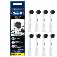 Oral-B Pure Clean Aufsteckbürsten mit Aktivkohle-Borsten, 8 Stück