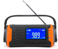 Nabo Notfall Solar Radio (Lautsprecher) (5002791) (Lautsprecher) (5002791) Nabo Sortiment Emergency Two orange