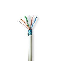 Nedis Netzwerk-Kabel Rollen| CAT6| Solid| F/UTP| Reines Kupfer| 305.0 m| - Cable - Network