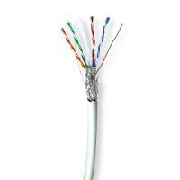 Nedis Netzwerk-Kabel Rollen| CAT6| Solid| S/FTP| Reines Kupfer| 305.0 m| - Cable - Network