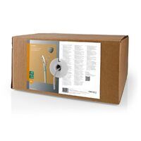 Nedis Network Cable Roll / CAT6 / Solid / F/UTP / CCA / 305.00 m / Indoor / Round / PVC / Grey / Gift Box